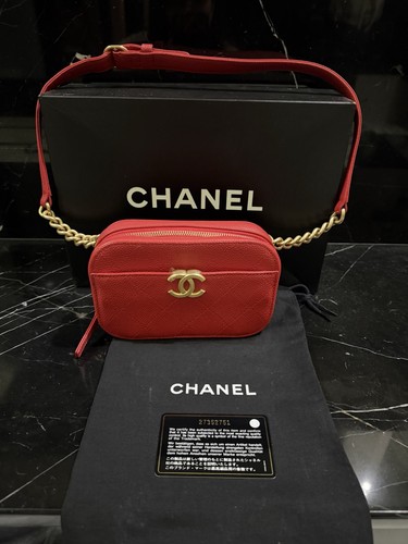 Chanel Chic Affinity Belt Bag Red