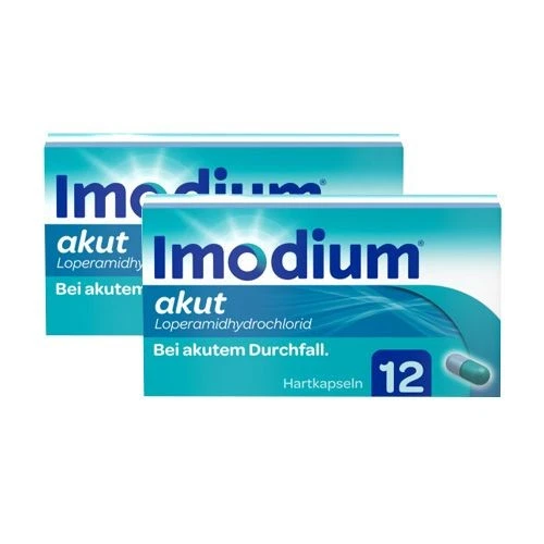 KOHLPHARMA GMBH Imodium Akut Hartkapseln Doppelpackung (2x12st) 2 St