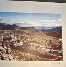 Virginia City Print Standard Oil “See Your West” 1940 Americana Car Culture