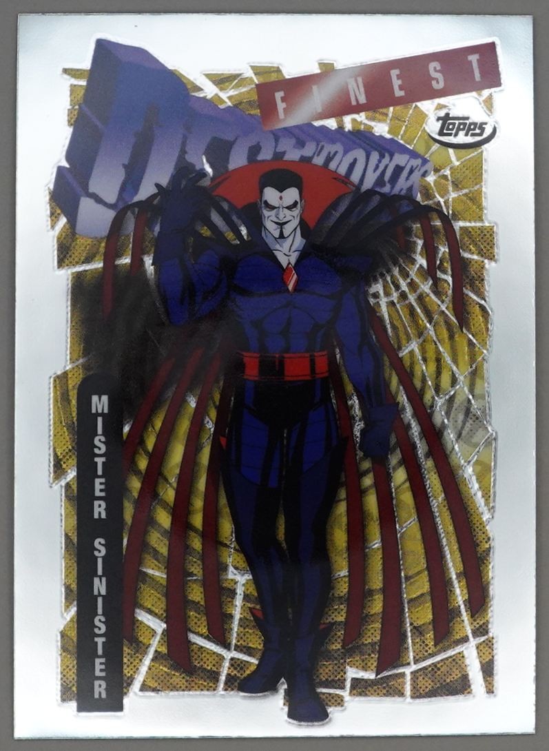 Mister Sinister 2025 Topps Finest X-Men ’97 Rare Base #89