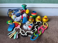 Vintage Baby Toys- Battat Bath Buddies, PrimeTime Playthings, Discovery Toy Link