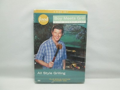 Boy Meets Grill With Bobby Flay: All Style Grilling (DVD, 2003, 3-Disc Set) NEW