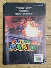 ebay® Auktion 227245982912 | Anleitung für Super Mario 64 (Deutsch) - Nintendo 64 N64 Thumbnail of ebay® auction 227245982912 | Anleitung für Super Mario 64 (Deutsch) - Nintendo 64 N64