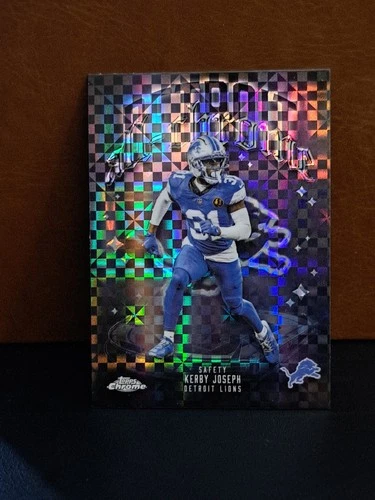 2025 Topps Chrome - All-Chrome Team Kerby Joseph #ACT-23 X-Fractor