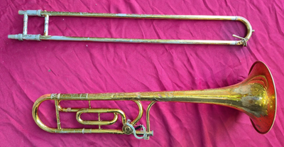 King 3b Trombone 2103 Silver With F Attachment for sale online | eBay