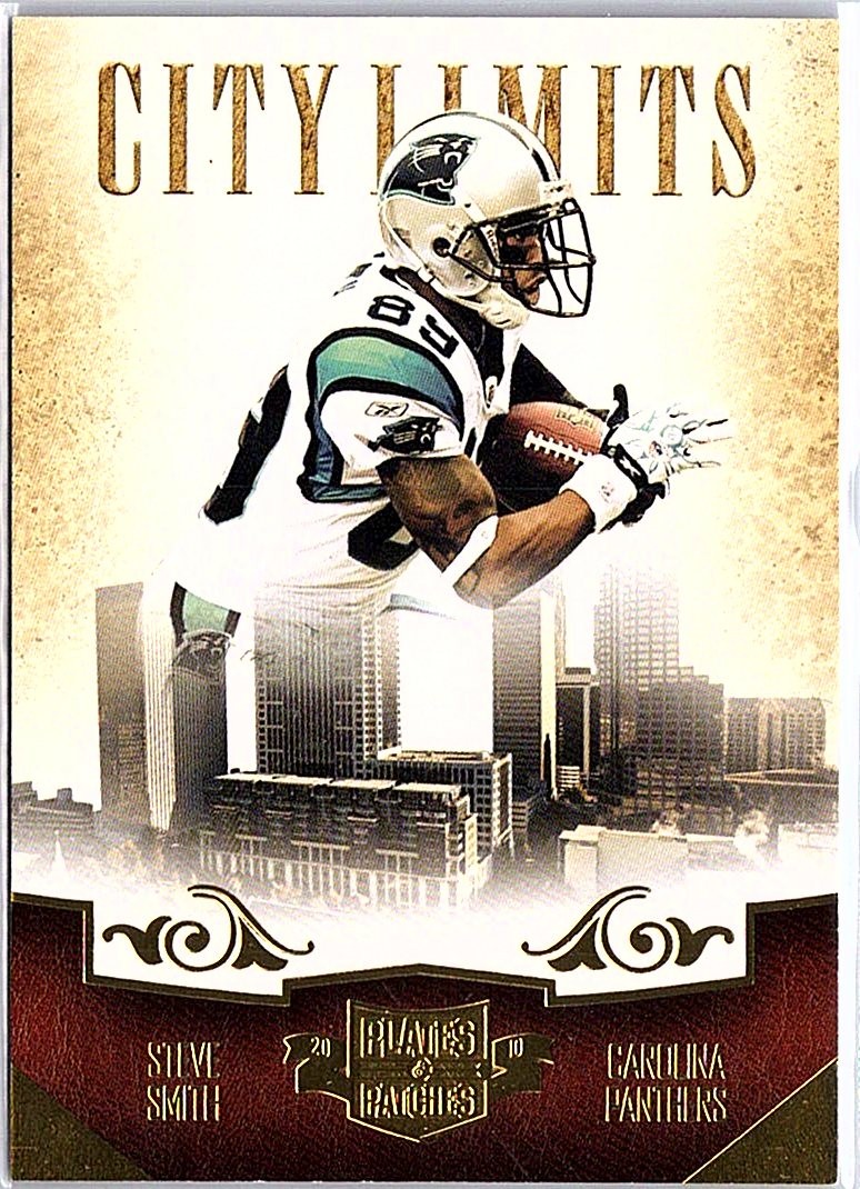 2010 Panini Plates & Patches #12 Steve Smith City Limits #/299