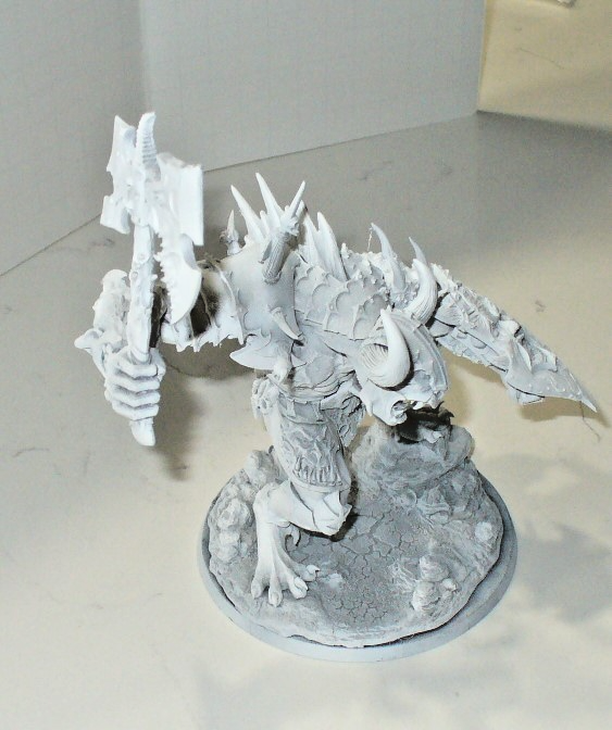 WARHAMMER 40K MAZARALL THE BUTCHER DAEMONS OF KHORNE FORGE WORLD PRIMED ...
