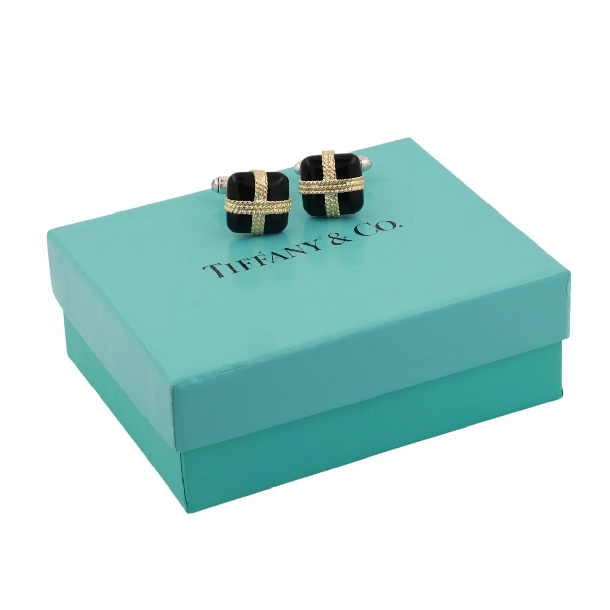 Tiffany & Co. Onyx Cufflinks for Men for sale | eBay