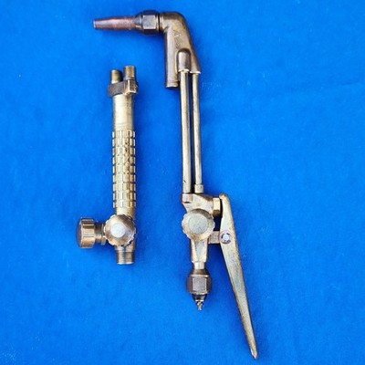Vintage Airco Style 400 Welding Torch 'corn cob' handle w/1490 Style 112-0 Tip
