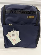 Samantha Brown Blue Nylon Backpack