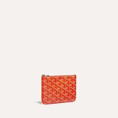 Goyard Pochette Clutch Senat Mini Orange 143679927