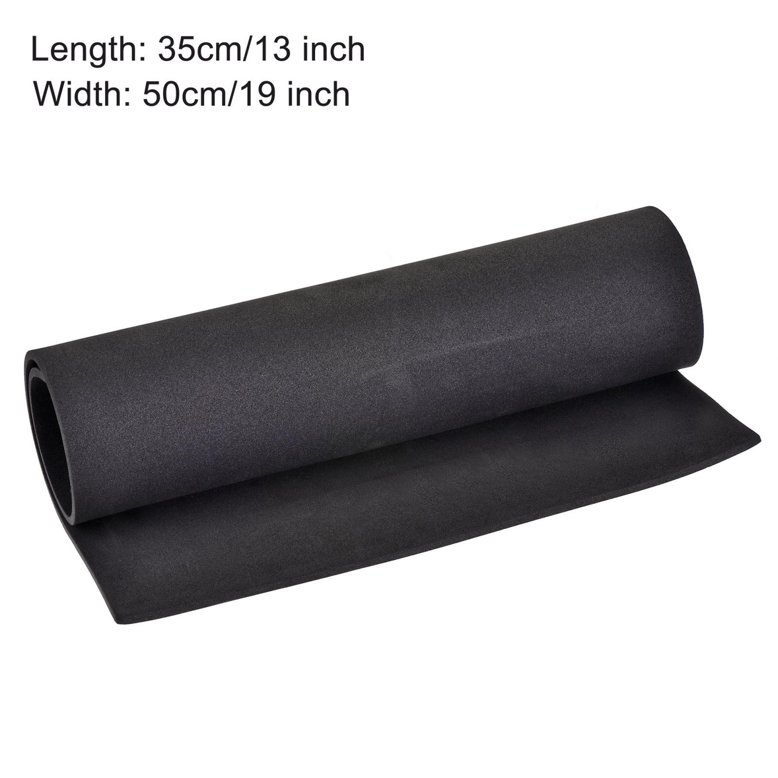 Black EVA Foam Sheets Roll 13 x 19 Inch 5mm Thick for Crafts DIY Projects