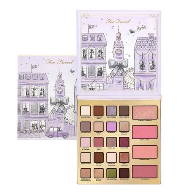 Too Faced Christmas In London Eyeshadow Face Rouge Palette BN RARE Limited Edition