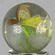Vintage Imported Hybrid Cat's Eye Marble .60 Inches Near-Mint Condition
