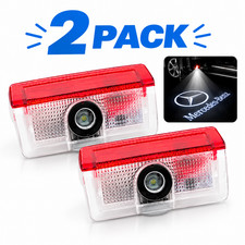 2 Pack Mercedes-Benz Door Light Car LED Projector Ghost Shadow Lamp
