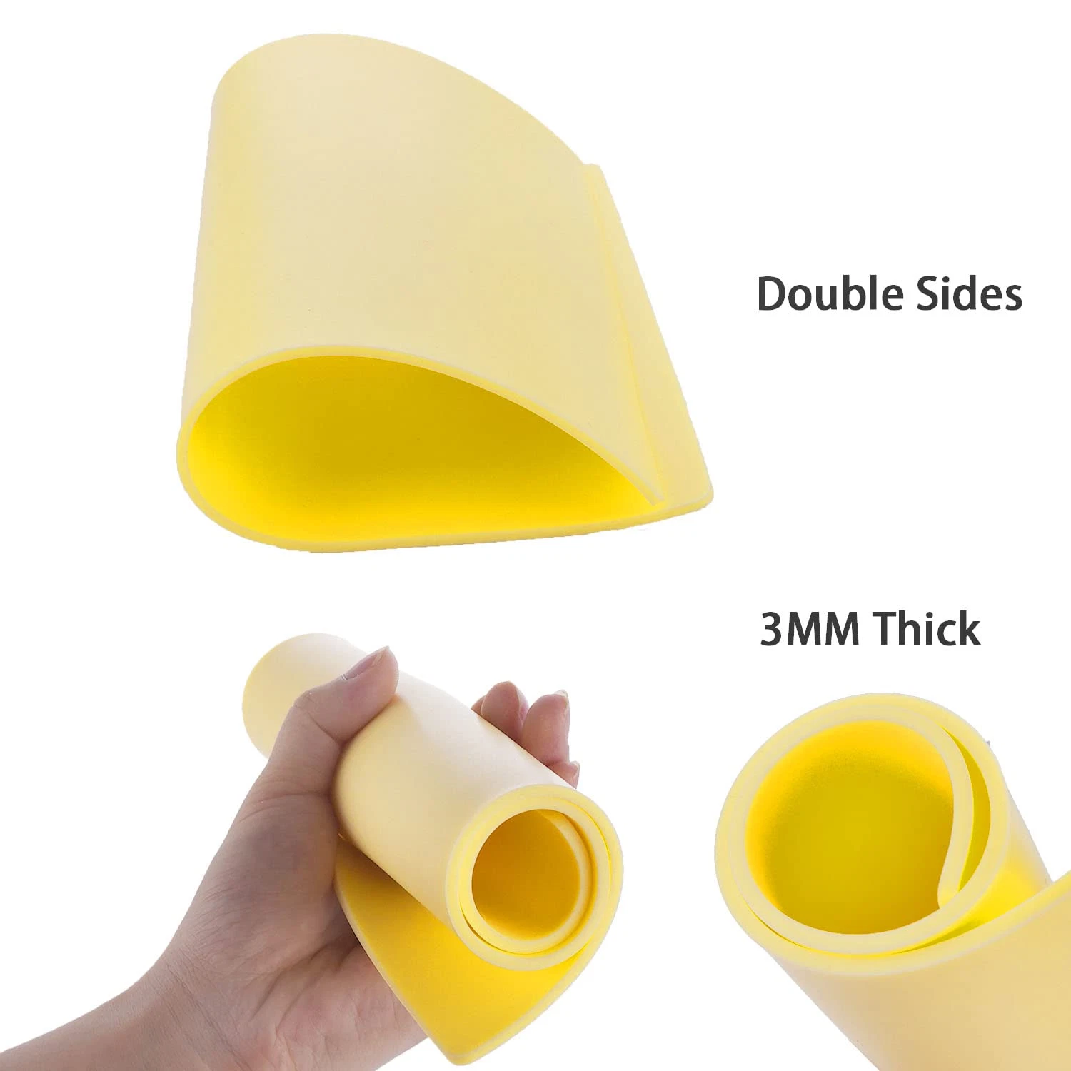 3 Pcs 3mm Thick Tattoo Practice Skin 12x8" Silicone Fake Skin for Artists - product detail image 5