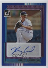 2025 Panini Donruss Signature Series Blue /35 Riley Cornelio #SG-RCM Auto 0hv6