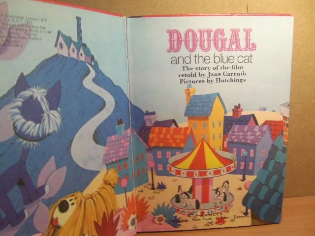 Dougal and the Blue Cat The Story of the Film 1972 hardback Book magic rounabout - Image 2 of 4