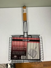 ToolBasix Deluxe Non-Stick Grill Basket Lockable #146-1409