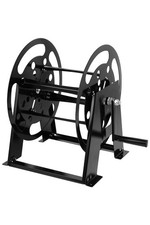 Dollate RV Extension Cord Reel Stand, Up to 200 Feet of 15A (12/3 AWG) Black