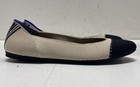 Rothy's The Flat Captoe Tan Black Women's Sustainable Ballet Flats Size 7.5 — photo 3