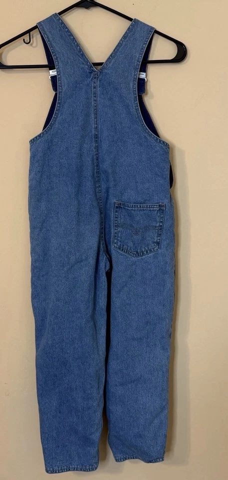 RARE Vintage BK 228 Boys Overalls Mighty Morphin Power Rangers Size 4T - Image 4 of 4