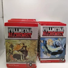 FullMetal Alchemist Books 12-17 and 20-25. 6 Hardcover 4 Paperback Lot of 10