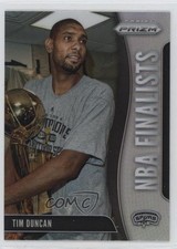 2019-20 Panini Prizm NBA Finalists Silver Prizm Tim Duncan #5 HOF 0t02