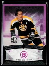2023-24 Black Diamond Legends Purple #BDL-PE Phil Esposito 11/49