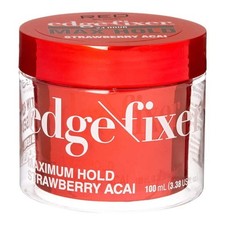 Kiss Red Edge Fixer 24Hr Max Hold Hair Gel Strawberry Acai for Long Lasting Styl