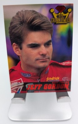 Jeff Gordon 1995 Wheels Crown Jewels NASCAR Racing Ruby Edition #2 Card