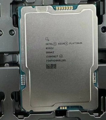 Intel Xeon Platinum 8592V QS CPU LGA-4677 64Cores 2.0GHz TDP-330W Processors