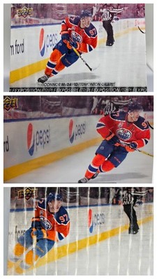 Connor McDavid  Triple Exposure Lenticular 2017-18 Tim Hortons  