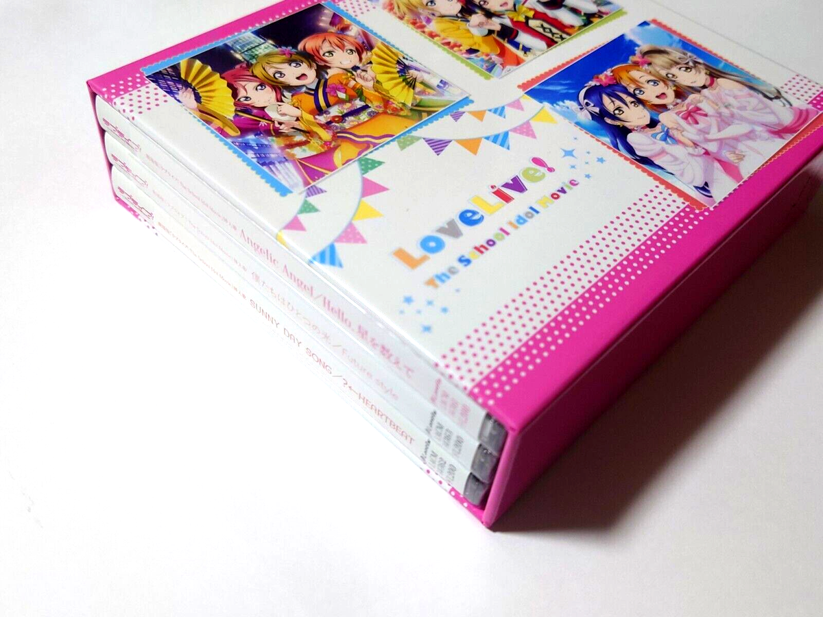 Love Live! Muse CD Box set of 3 Songs from The School Idol Movie