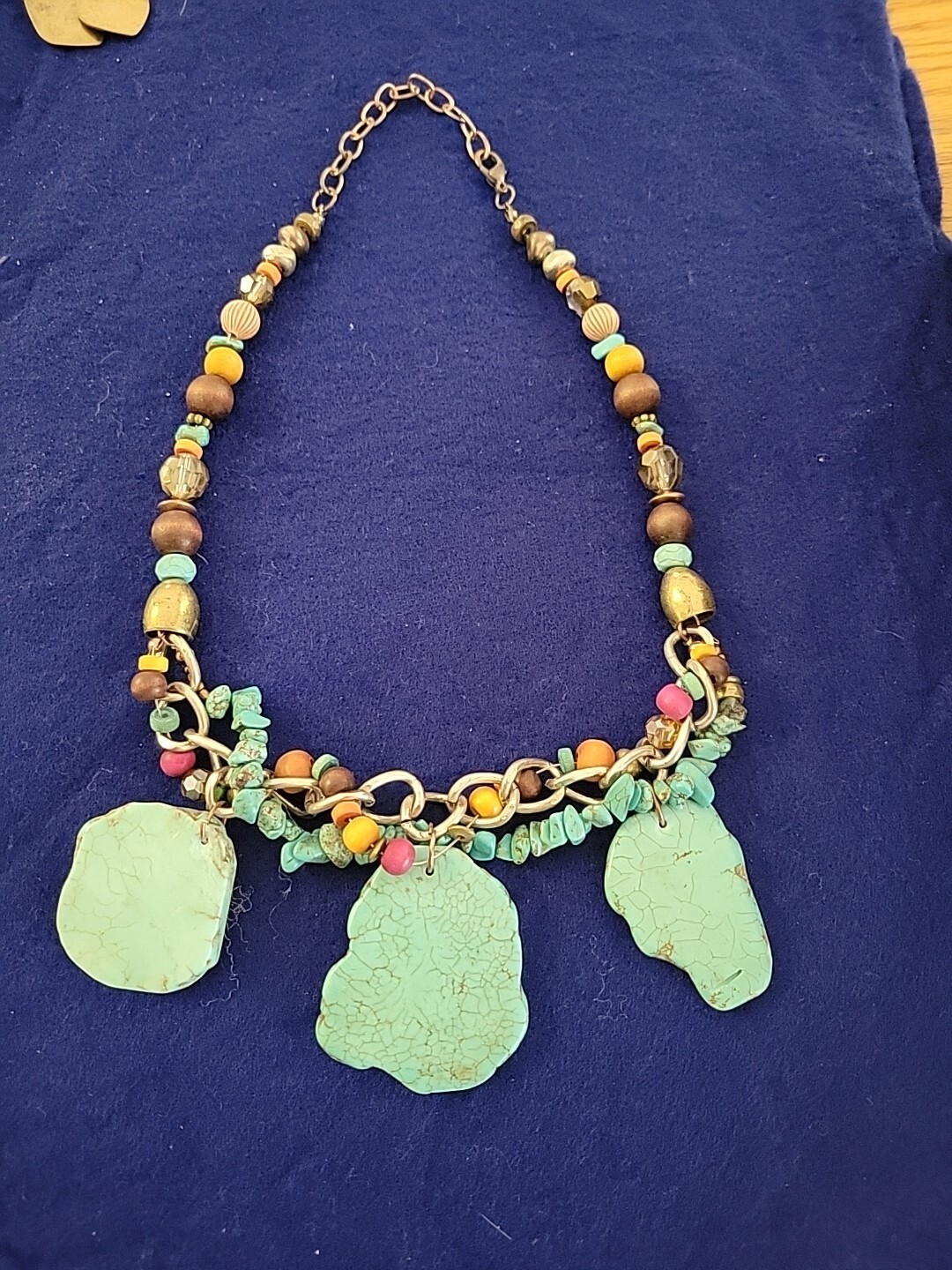 Genuine NATIVE Inspired Handcraft Embellished Tur… - image 3