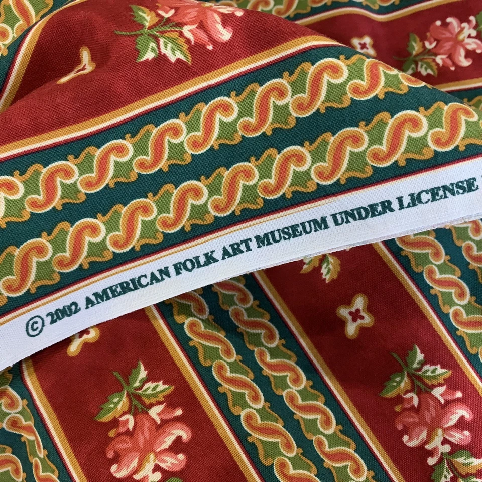 2002 American Folk Art Museum Andover Savery Friendship Star Quilt 4 Yards 32 In - Image 3 of 4