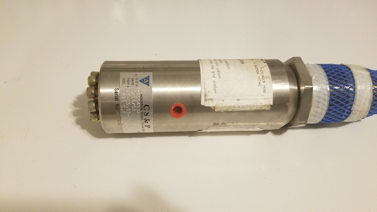 CS&P 645-0593 1.625″ cylinder for Cold End ICP-200 reciprocating