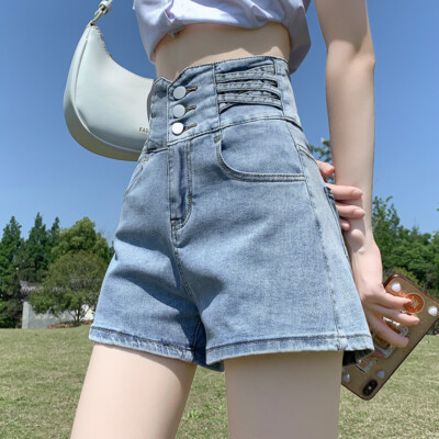 Ladies Hot Pants Denim Shorts Casual Jeans High Waist Party Clubwear Sexy  Shorts | eBay