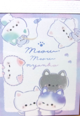 CRUX ちびわんこ メモパッド CRUX Animal Cat Nyanko Mini Memo Pad Made in Japan | eBay