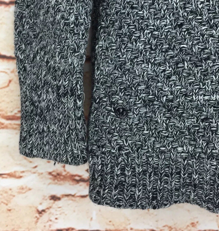 Lululemon Post Practice Cardigan Ghost Black Knit… - image 7