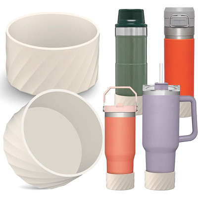 Silicone Boot Compatible with Stanley 20/30/40oz Bottle Protective Cup Cover
