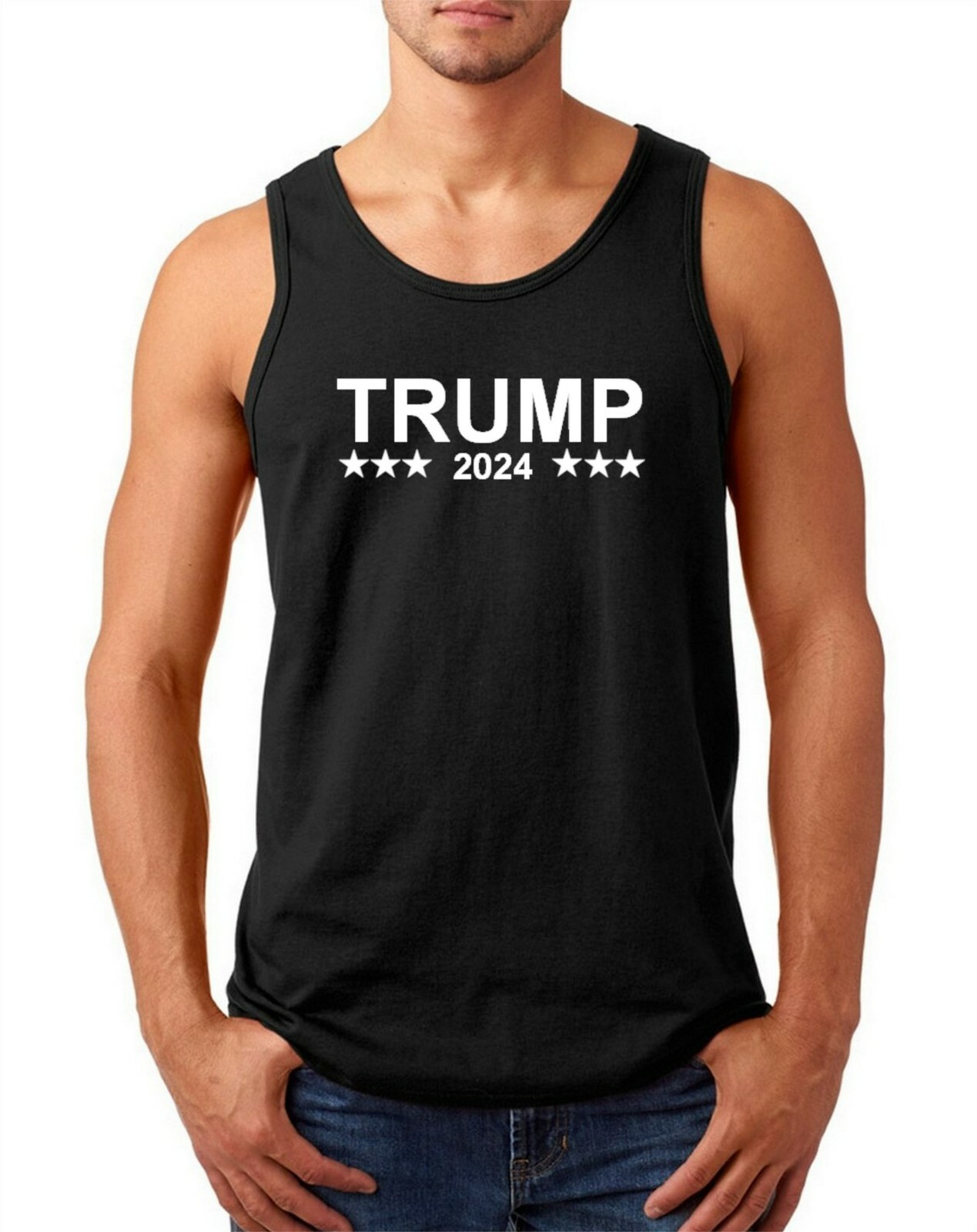 Tank Top Trump 2024 Shirt US Presidential Election Republican Gift Tee President-image
