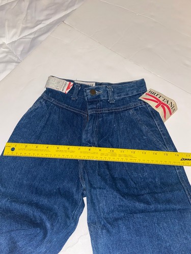 Brittania Vintage High Waist Mom Jeans NWT Girls Slim 12 - Picture 4 of 12