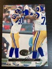 1996 Pinnacle Packed Isaac Bruce St. Louis/Los Angeles Rams #3