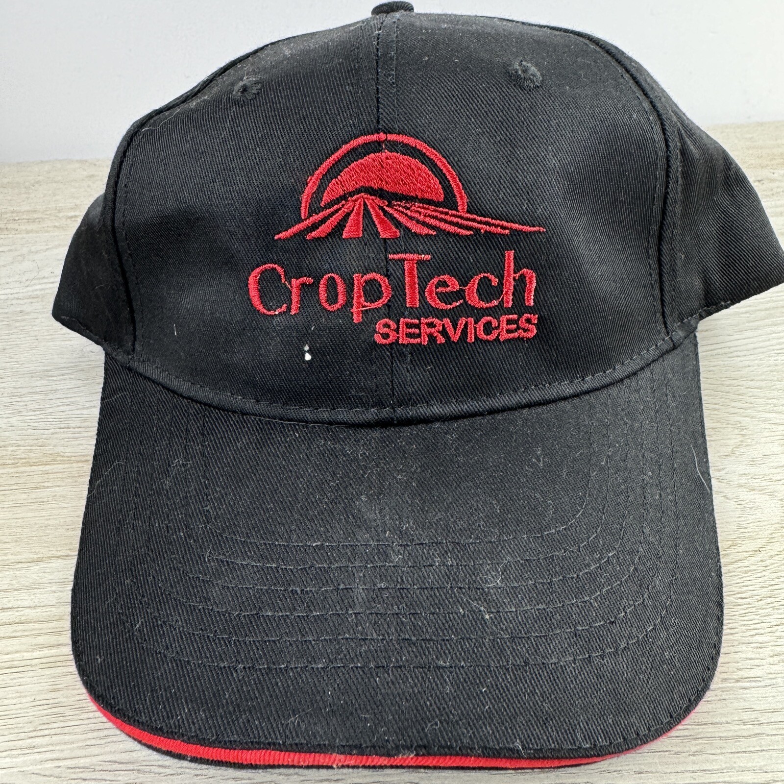 Crop Tech Services Black Adjustable Hat Adult Siz… - image 5