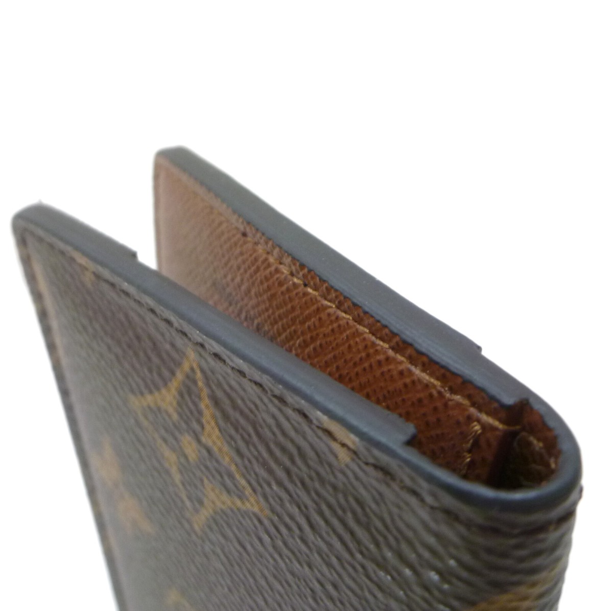 Auth LOUIS VUITTON Pocket Organizer Card Holder M60502 Monogram  