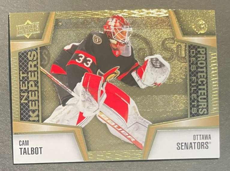 Cam TALBOT 2023-24 UD Tim Hortons Collector's Series Net Keepers #NK-8