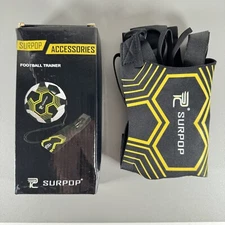 Soccer Solo Trainer w/ Waist Belt & Stretchable Strap | Fits Ball Sizes 3-5