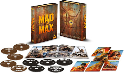Mad Max 5 Film Collection (4K UHD + Blu-ray Steelbook) Gasoline Can Edition- NEW