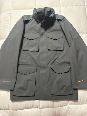 Nike NikeLab M65 Gore-Tex Jacket Grey CQ7653-065 Men's Size Small